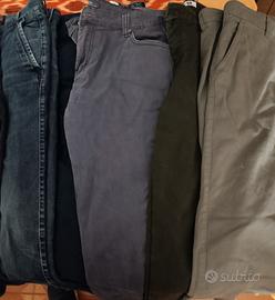stock pantaloni e jeans uomo 
