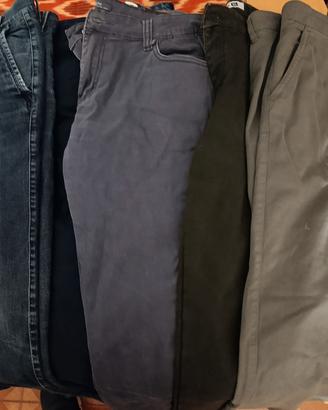 stock pantaloni e jeans uomo 