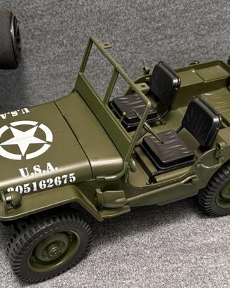 RC Military 1/10 Willy's MB Jeep Hontai C606