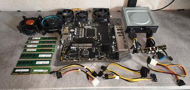 MATERIALE INFORMATICO SCHEDA MADRE RAM VENTOLE ECC