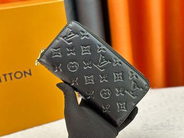 Portafoglio nero louis vuitton clearance