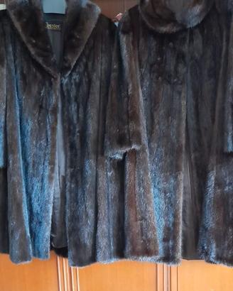 DUE Pellicce di VISONE. PREGIATE.
