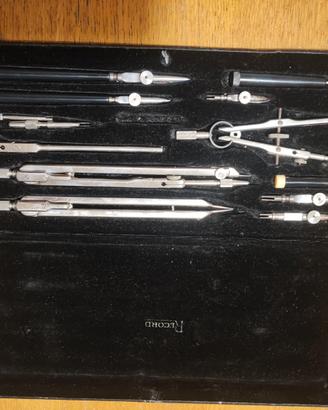 Compasso tecnico professionale vintage Record