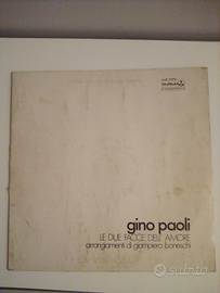 Gino Paoli ' Le Due Facce Dell'Amore ' Disco Lp 33