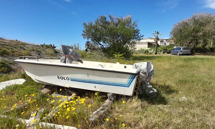 Barca Eolo con motore Selva 37CV 2T