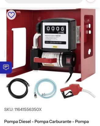 Pompa carburante e macchina contalitri