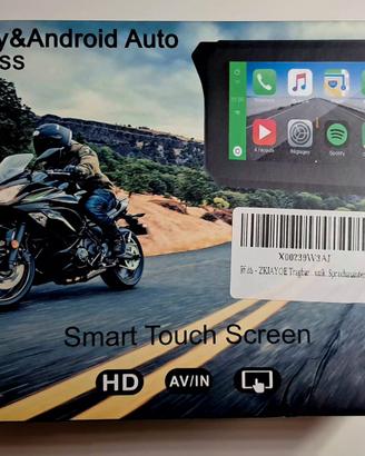 SCHERMO TOUCH 5 POLLICI GPS CARPLAY ANDROID AUTO