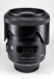 SIGMA Art 35 mm  f/1.4  + USB DOCK