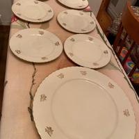 Set piattini e porta torta epoca