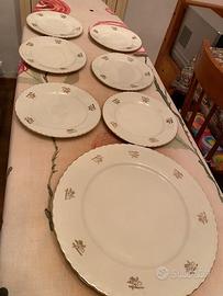 Set piattini e porta torta epoca