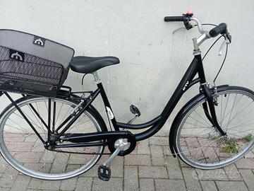 City bike unisex Elops 100 unisex 26" con cestino