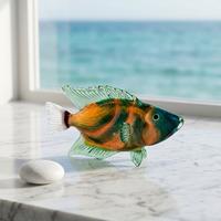 Pesce in vetro di Murano