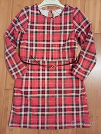 abito scozzese bambina