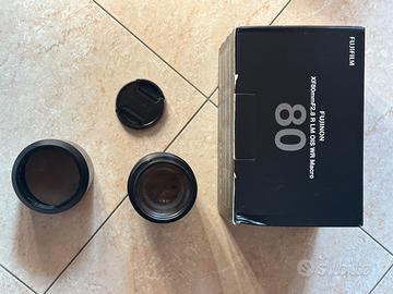 Fujifilm macro Xf 80 f 2.8 R LM WR pari al nuovo