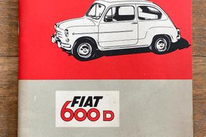 Fiat 600 d uso e manutenzione - maggio 1964