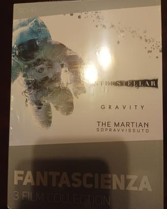 FANTASCIENZA 3 film COLLECTION 3 DVD NUOVI