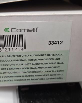 COMELIT 33412 Modulo 2 Pulsanti Audio