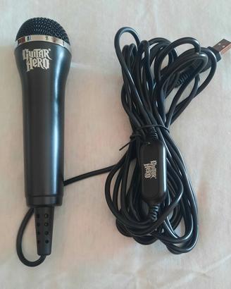 Microfono Guitar Hero con USB