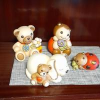 orsetto, cagnolino e coccinella thun 