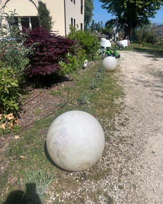 Lampade a palla da giardino numero 7