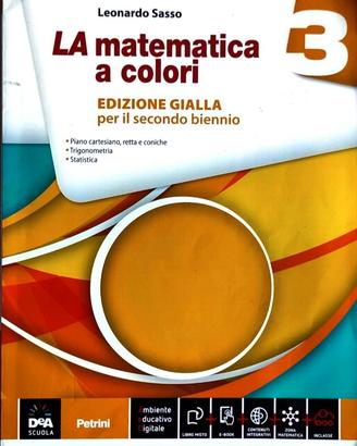 la matematica a colori 3 edizione gialla