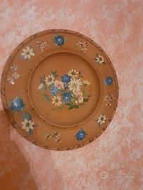 Piatto da muro in legno