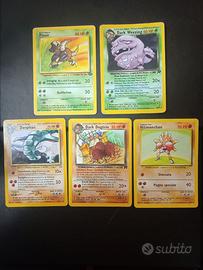 Lotto Pokémon Vintage WOTC Holo/Rare