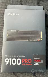 Ssd Nvme 9100 Samsung  4 Tb