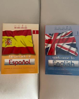 Corso Multimediale DVD Lingue Inglese Spagnolo