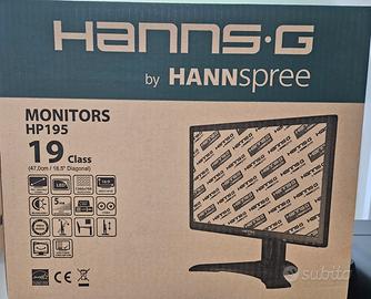 Monitor Hannspree Hanns.G HP195DCB 18.5” LED NUOVO