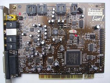 Scheda audio Creative Sound Blaster Live 1024