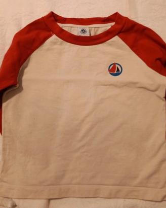 Maglia Petit Bateau bambino 3 anni