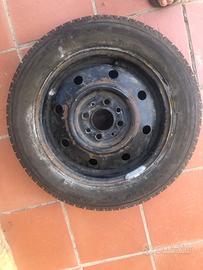 Ruotino 155/65 r13 gomma nuova,