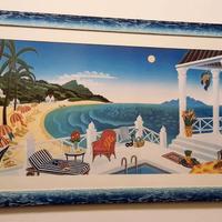 Stampa originale "Crescent Bay" di Thomas McKnight