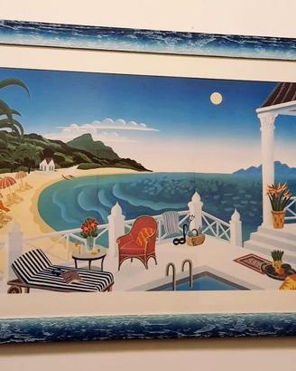 Stampa originale "Crescent Bay" di Thomas McKnight