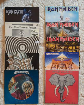 Lotto 10 Vinili Heavy Metal & Hard Rock, Rock