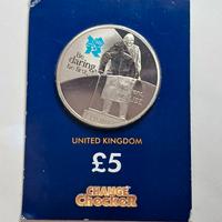 Regno Unito, 2010, 5 sterline, Churchill 