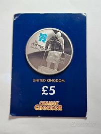Regno Unito, 2010, 5 sterline, Churchill 