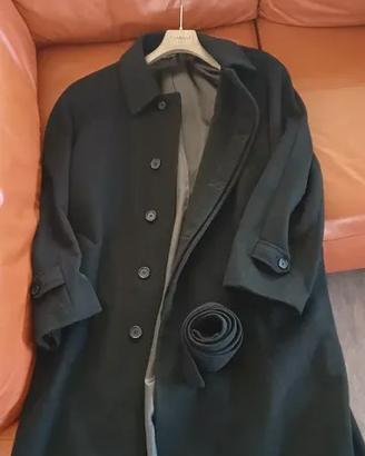 Cappotto uomo nero Cashmere and wool