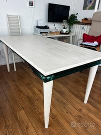 Tavolo elegante legno /cristallo