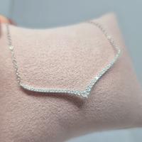 Collana in argento 925 modello tennis 