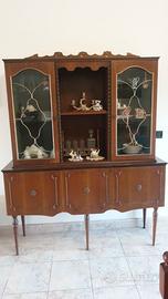 SALA COMPLETA DI VETRINA BUFFET TAVOLO E 6 SEDIE