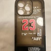 Cover Trasparente Scritture/Nike "23"