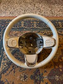 VOLANTE FIAT 500 BIANCO PANNA