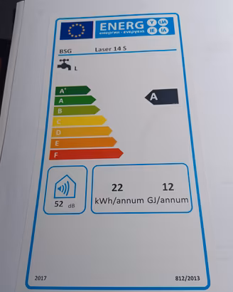 Caldaia per la sola produzione di acqua calda.