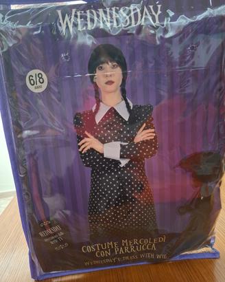 vestito Mercoledì Addams 