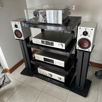 Impianto Hi-Fi completo con mobile e stand