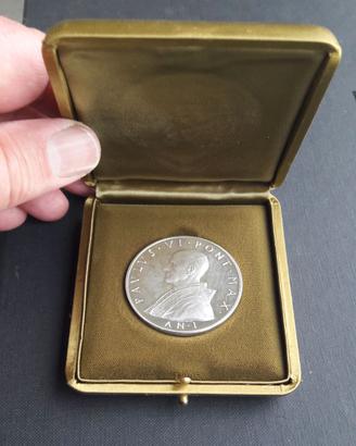 ARGENTO 986 _ med. Elezione Paolo VI 1963 VATICANO