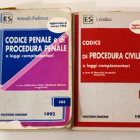 Codice Penale + Codice Civile - Edizioni Simone