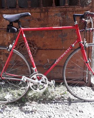 Bici Da Corsa Vintage Cucchietti Rossa
